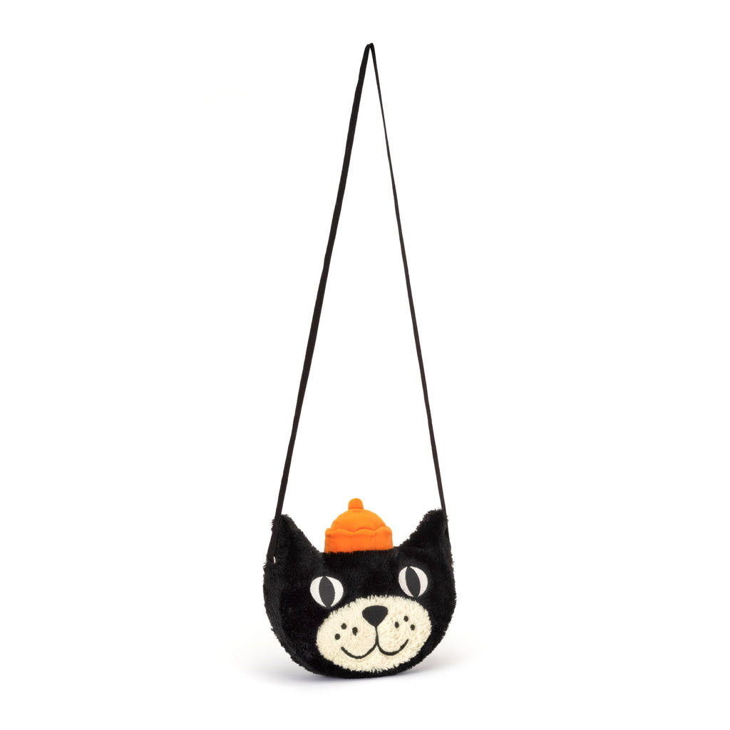 Jellycat Bag with strap extended.