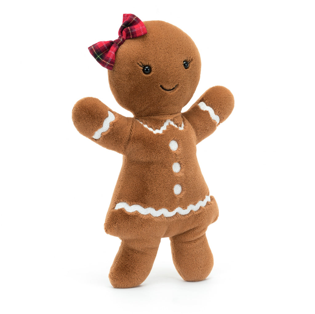 Jellycat Jolly Gingerbread Ruby Large.