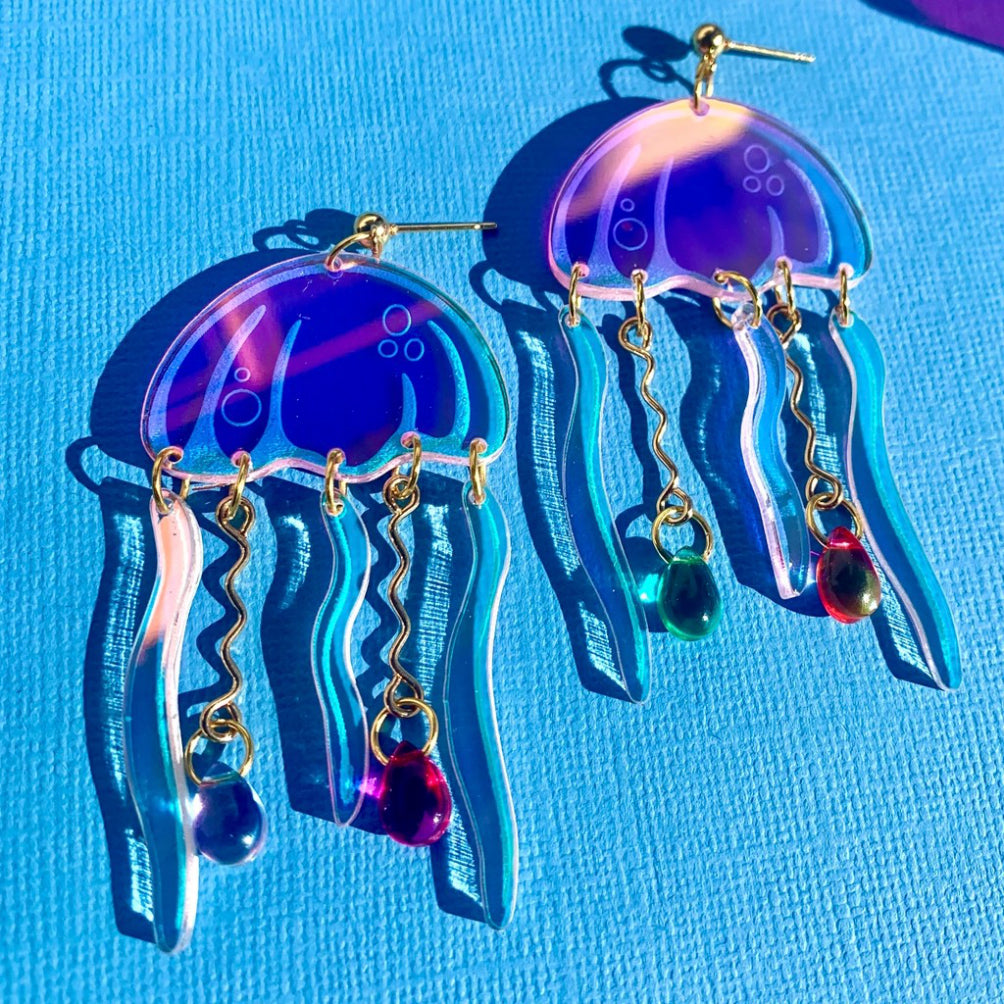 Jellyfish Earrings.