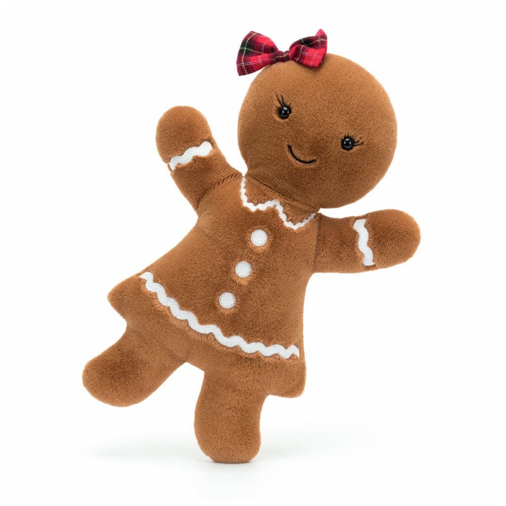 Jolly Gingerbread Ruby leaning over.