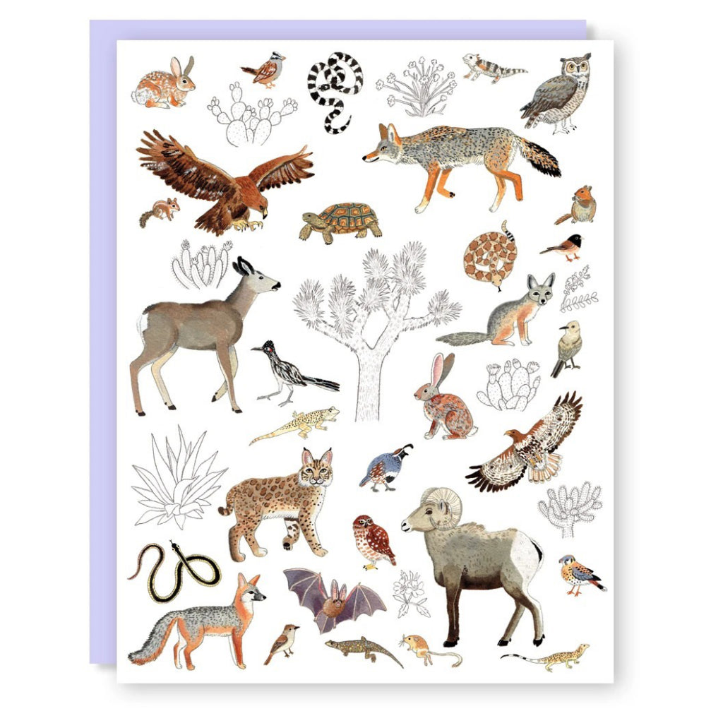 Joshua Tree Wildlife Card