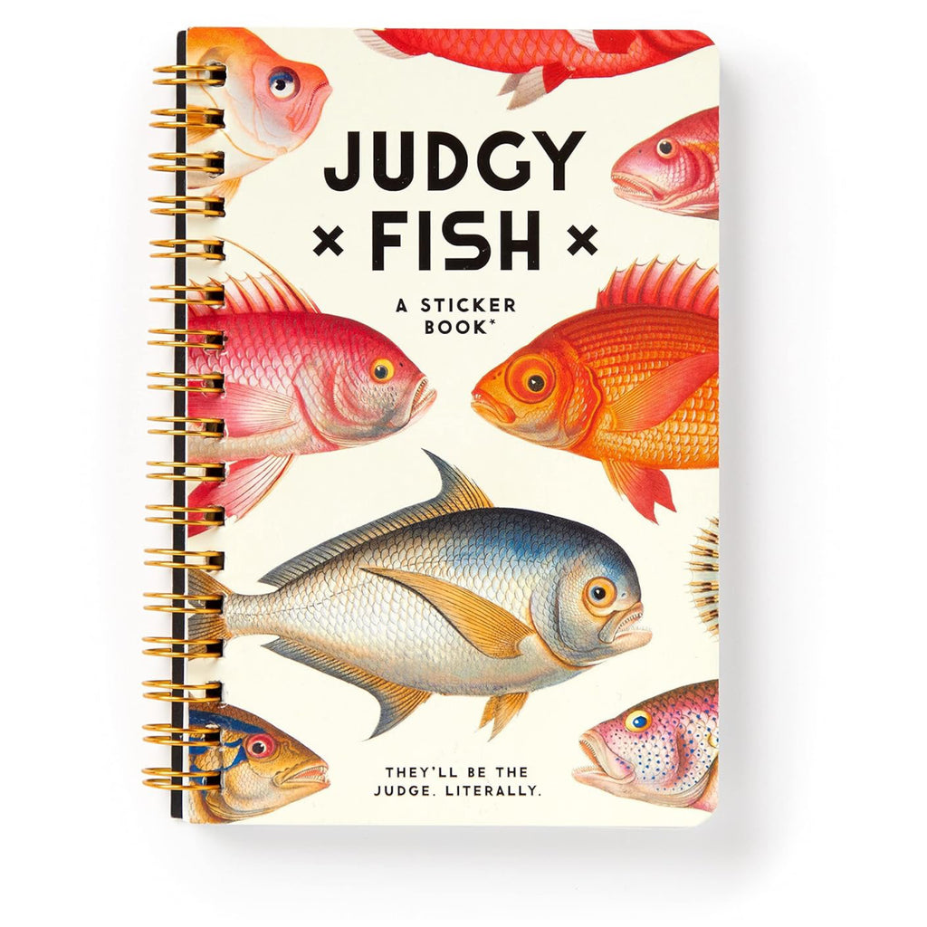 Judgy Fish Sticker Book.