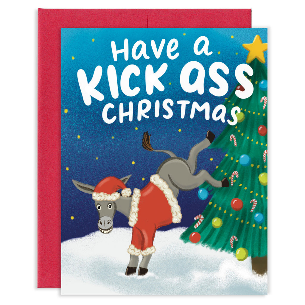 Kick Ass Christmas Card