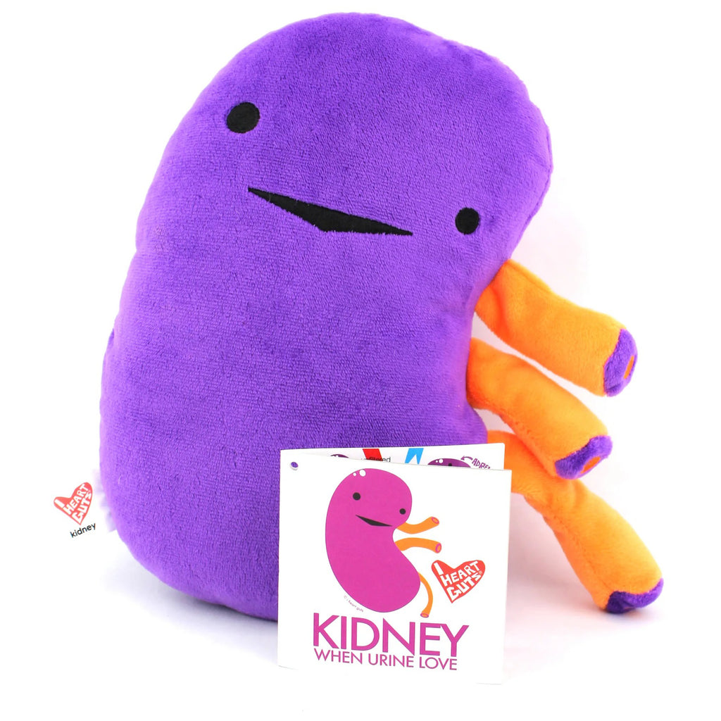 Kidney Plush Tag.
