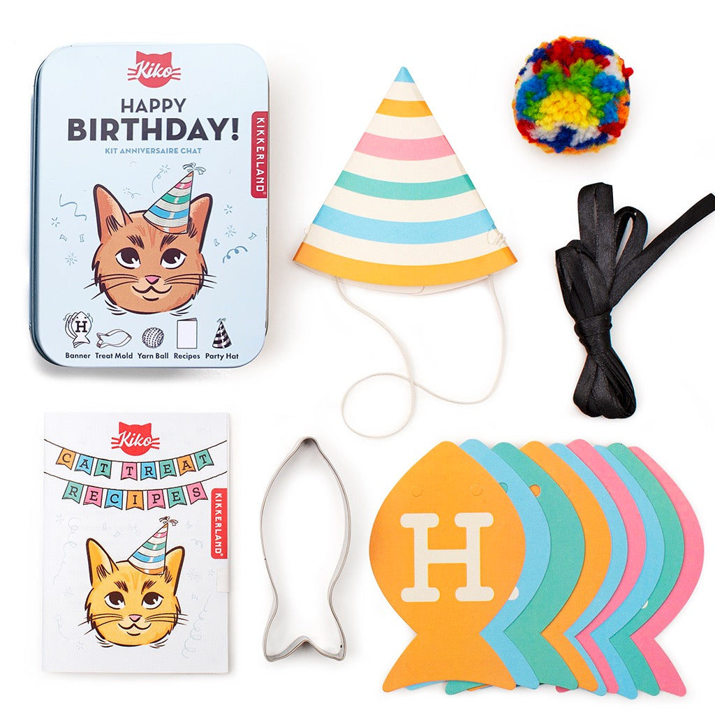 Kiko Cat Happy Birthday Kit.