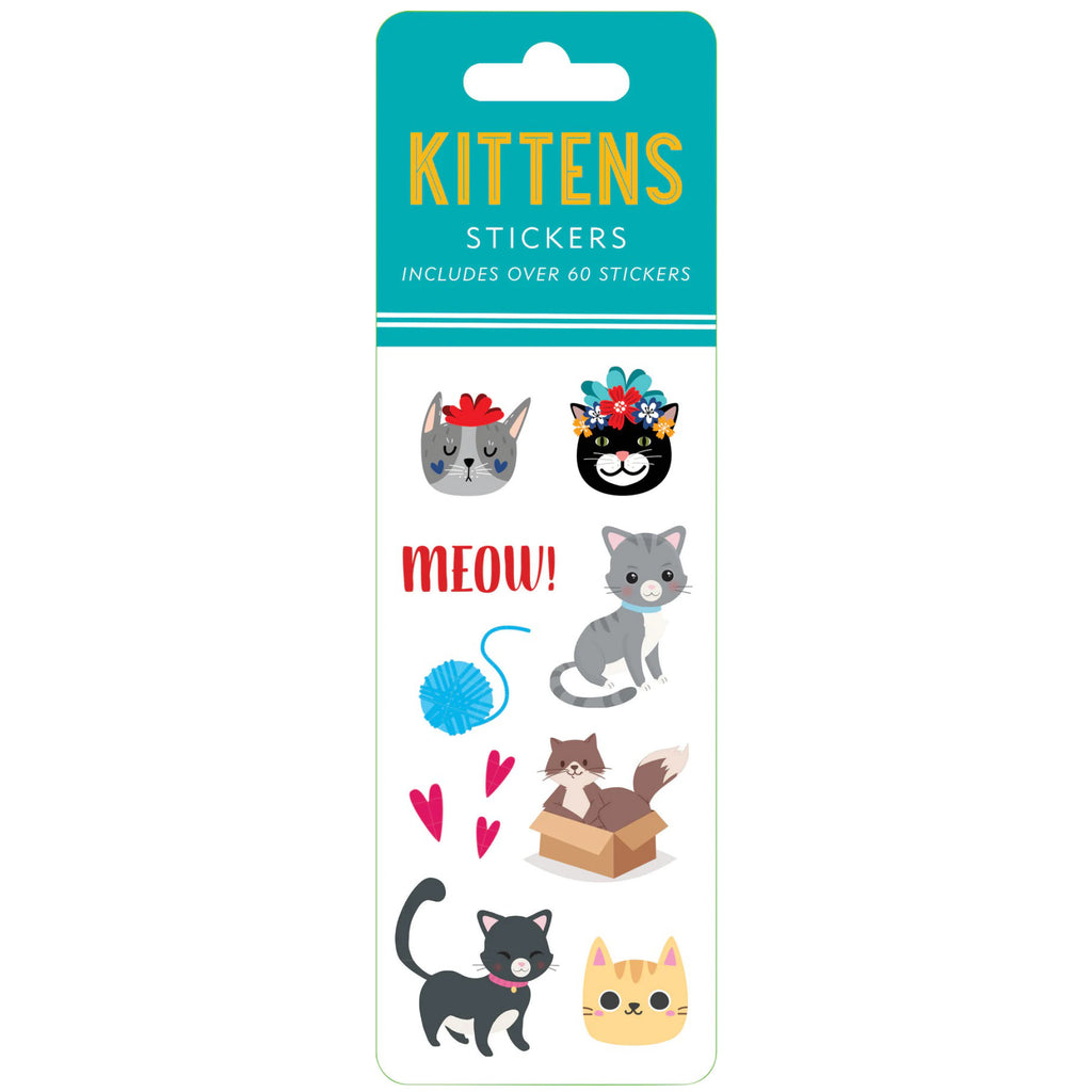 Kittens Sticker Set packaging.