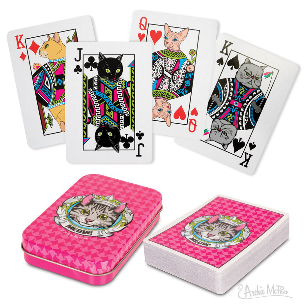 Kitty Playing Cards Contents