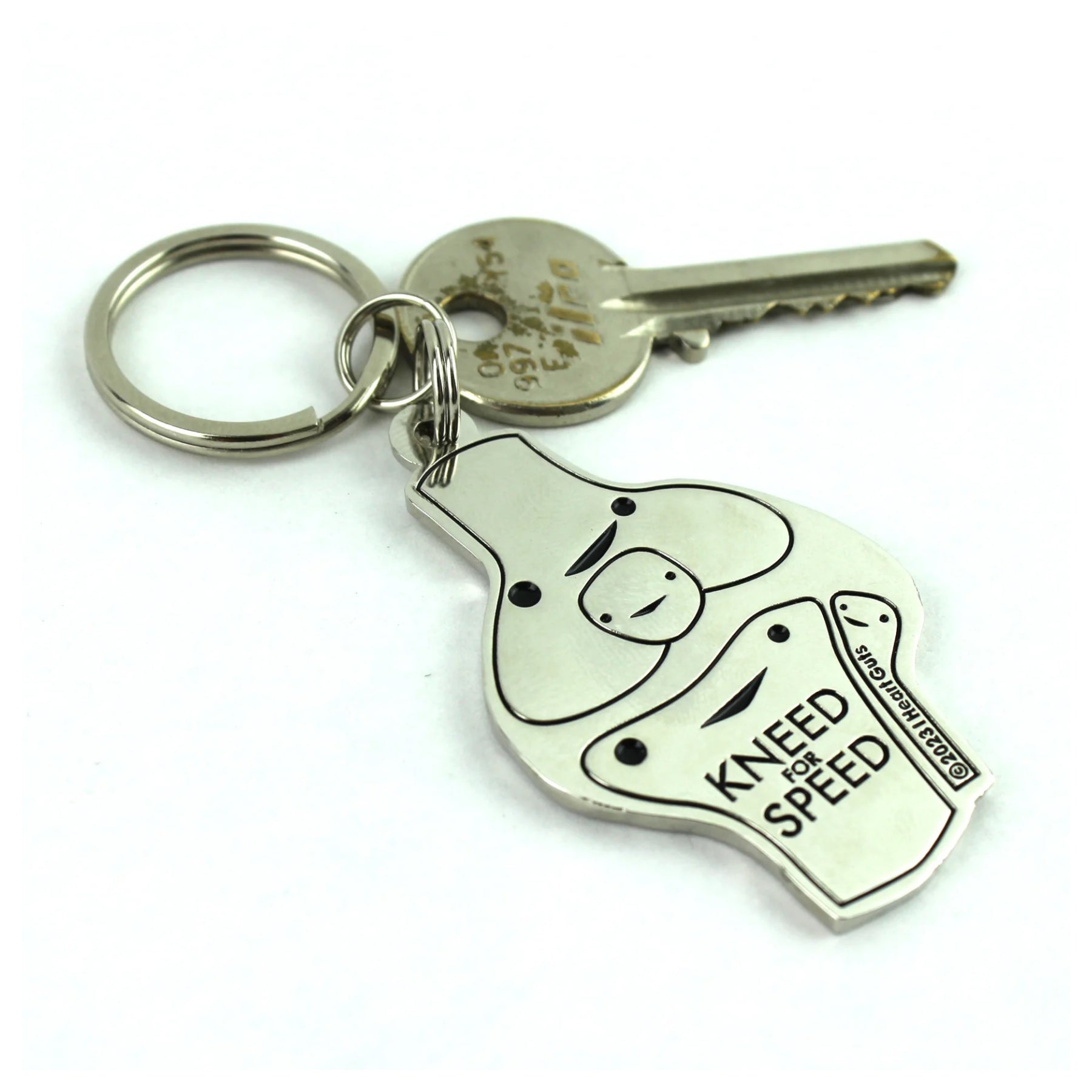 Keychain Layer Knee Enamel Keychain | I Heart Guts – Outer Layer