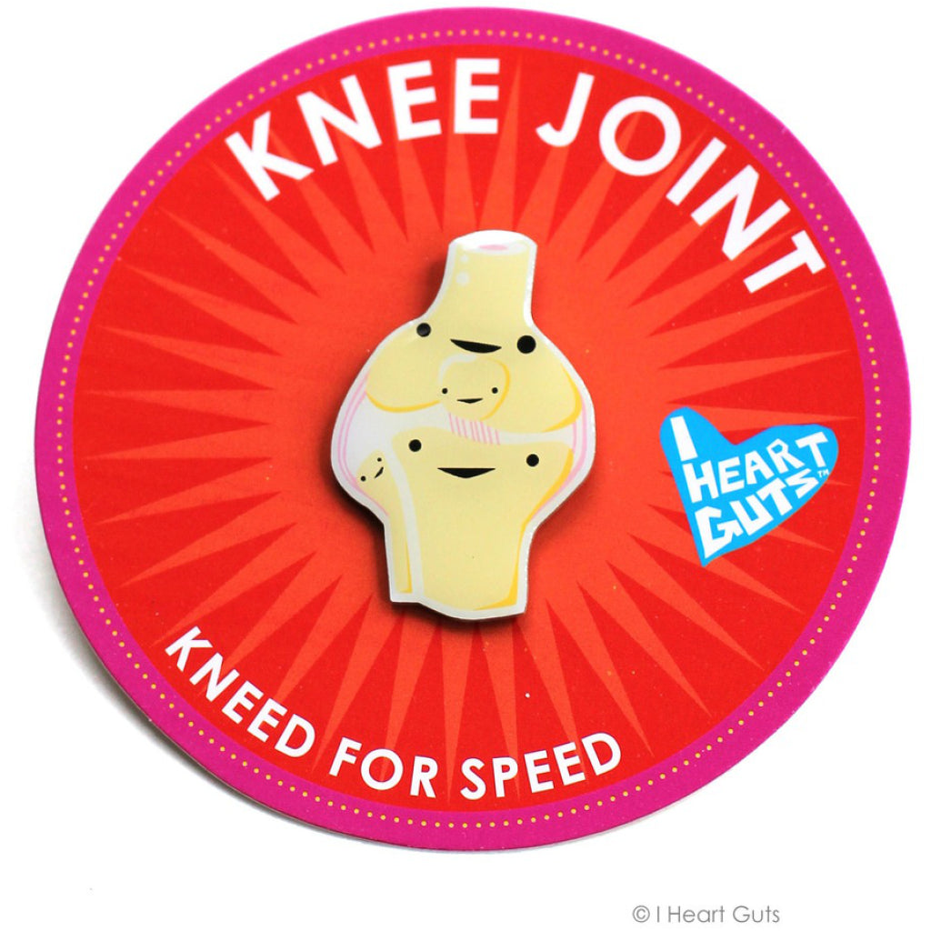 Knee Joint Lapel Pin package