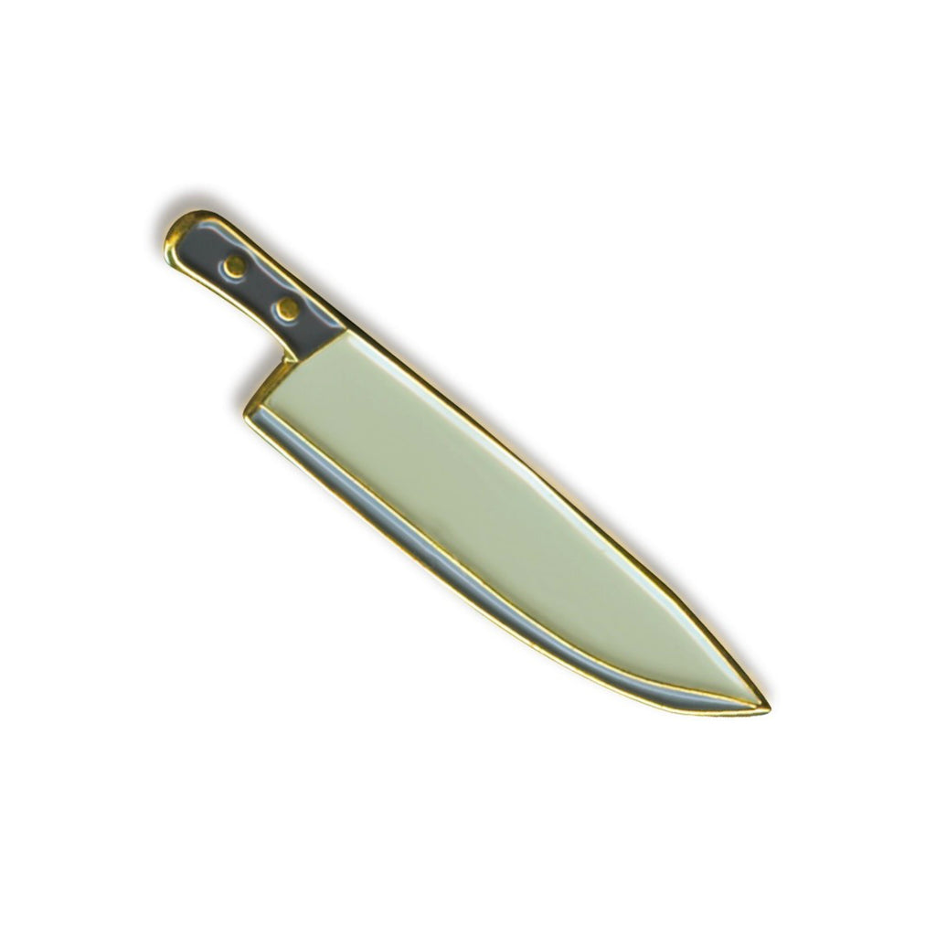 Knife Enamel Pin.