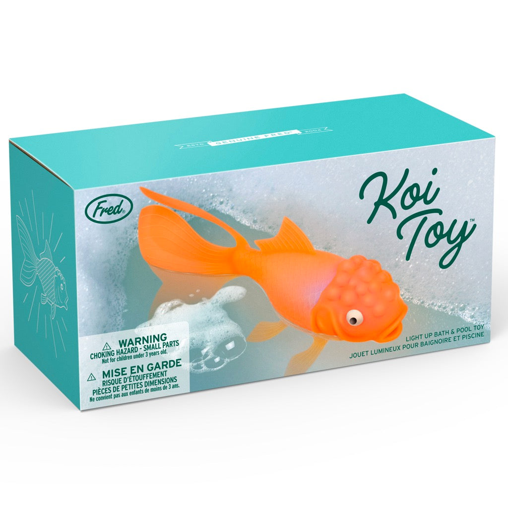 Koi Toy Light-Up Goldfish Packaging