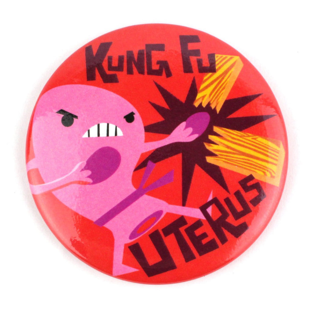 Kung Fu Uterus Magnet