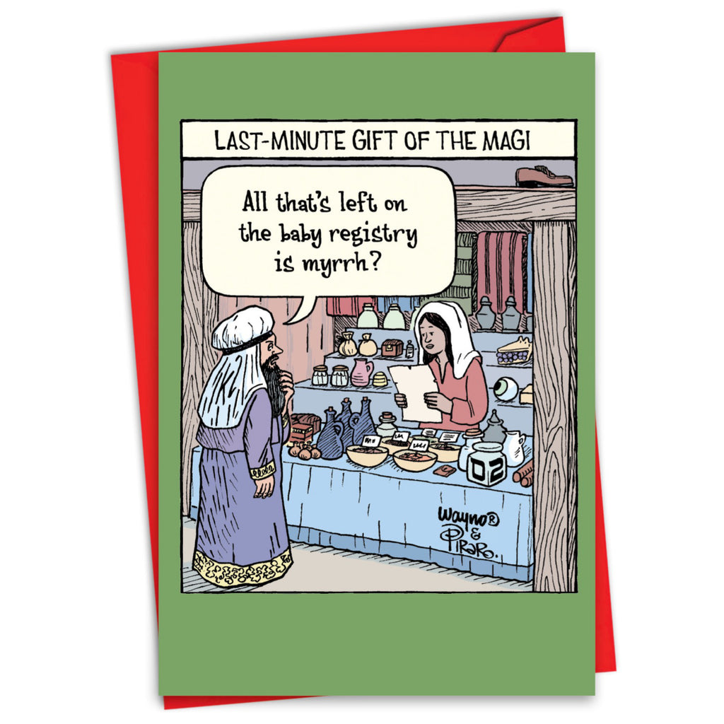 Last Minute Gift Of The Magi Card.