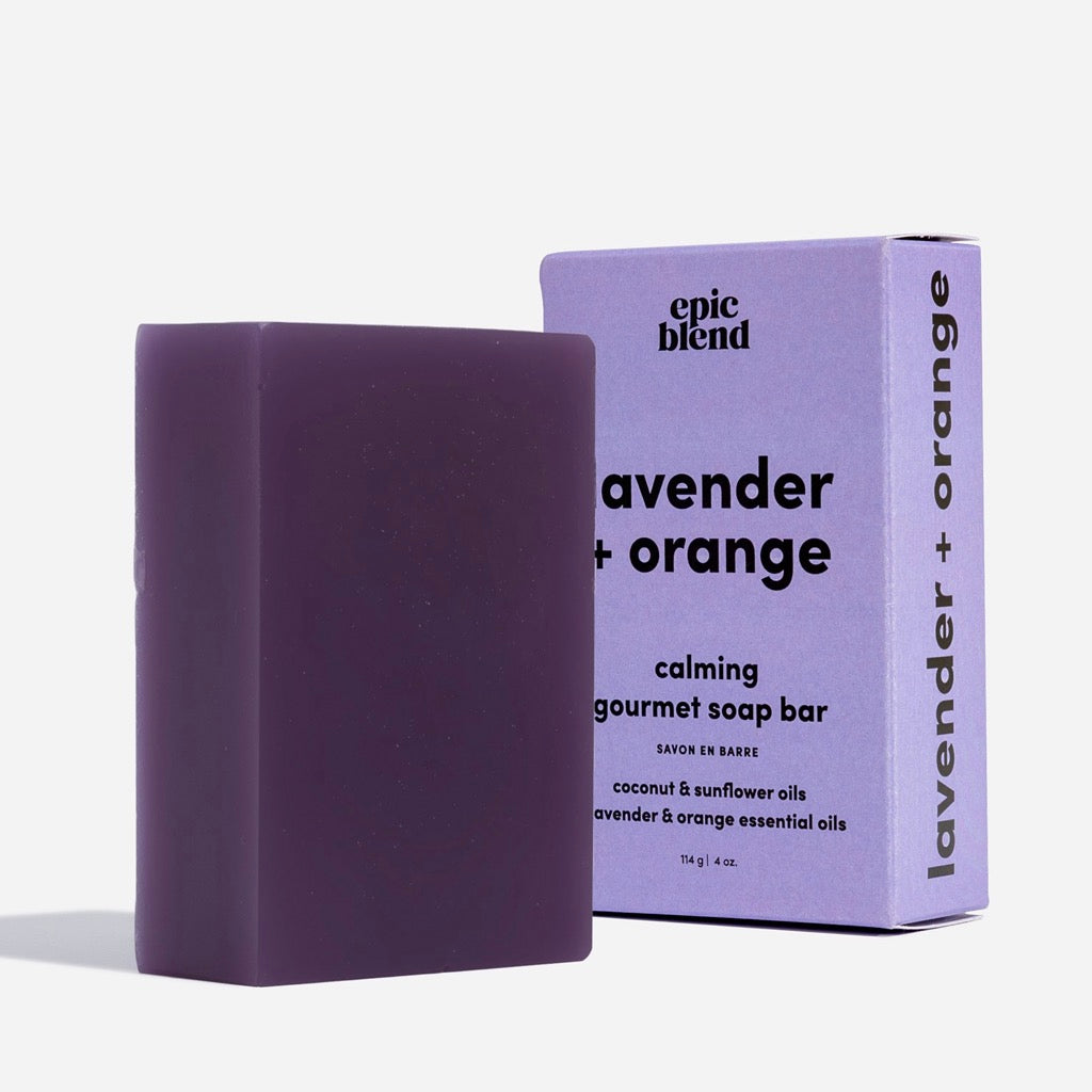 Lavender  Orange Bar Soap