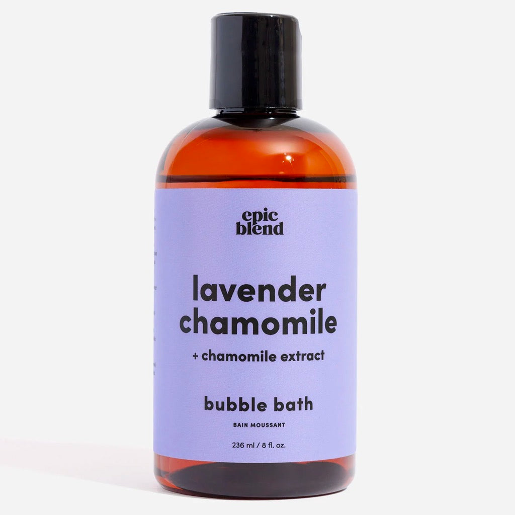 Lavender Chamomile Bubble Bath.