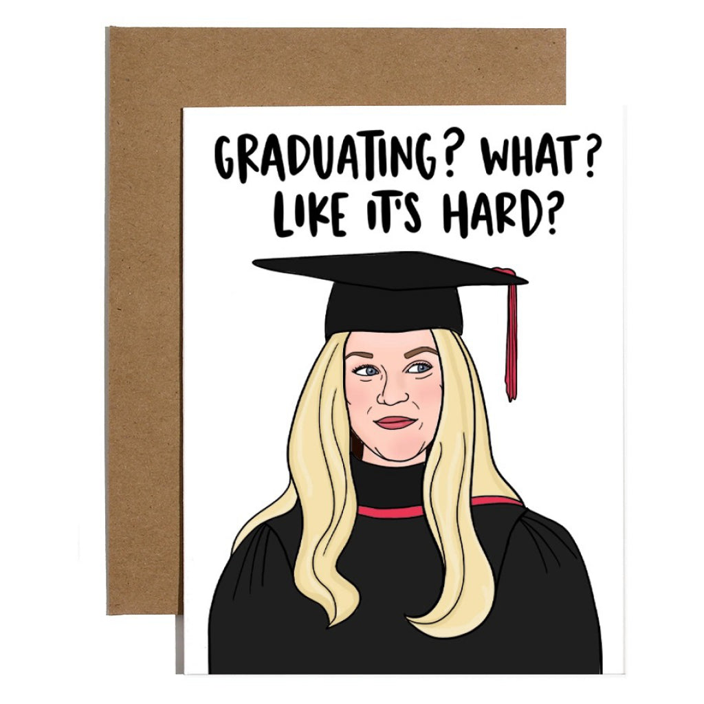 Legally Blonde Graduation Card