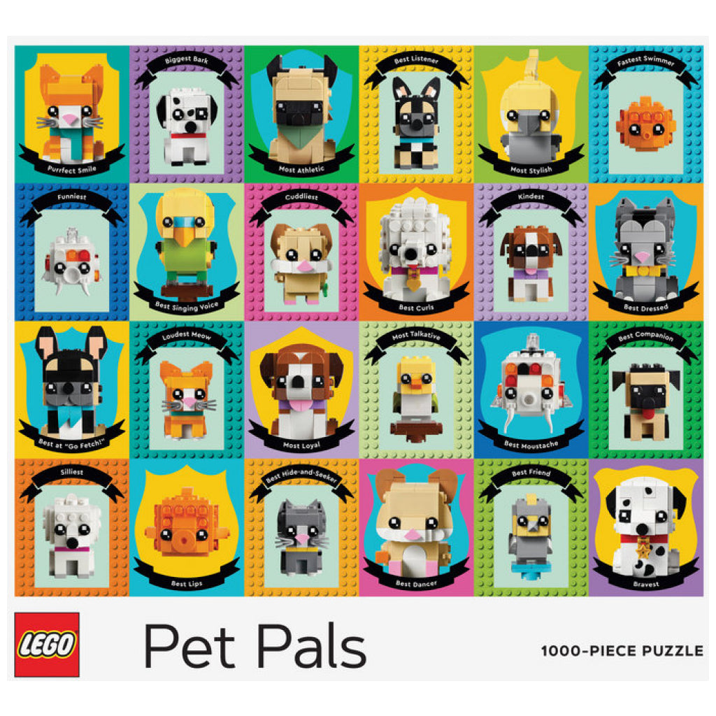 LEGO Pet Pals 1000-Piece Puzzle.