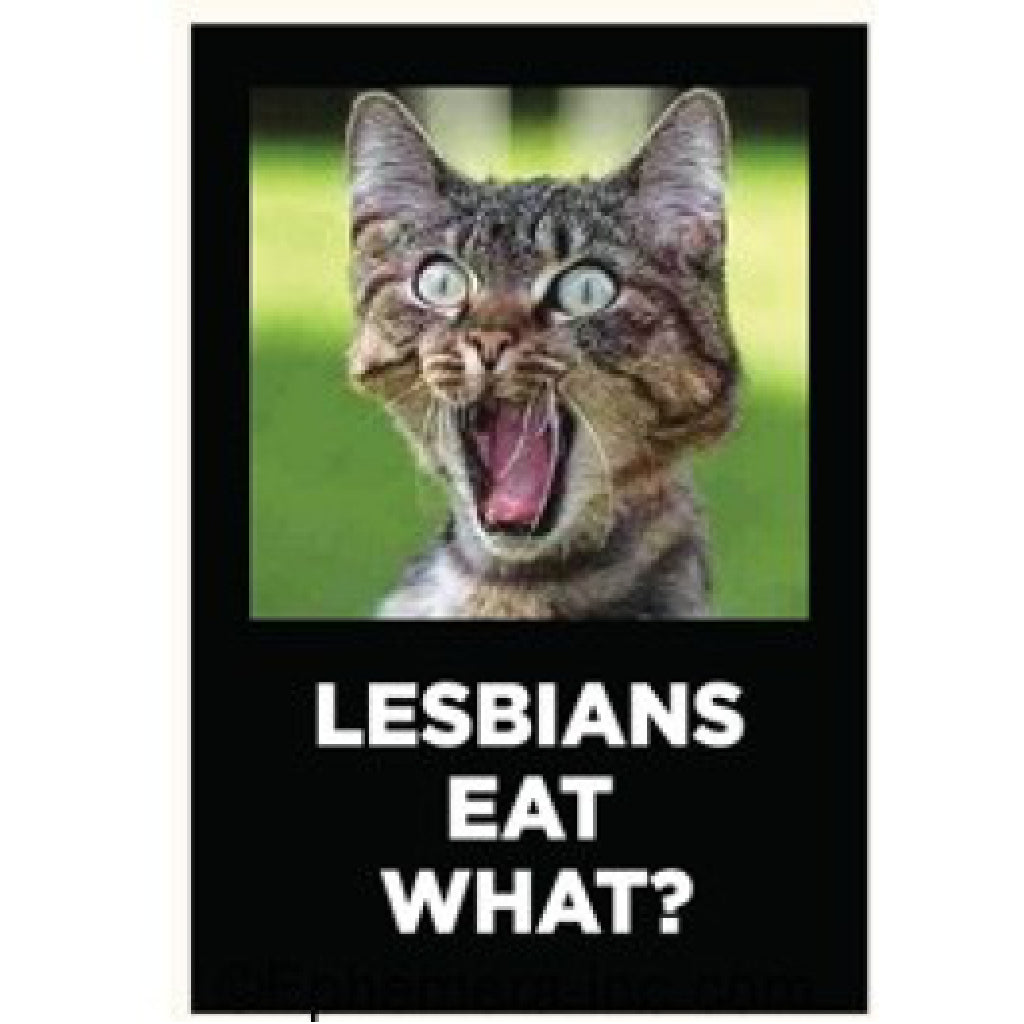 Lesbians Eat What? Magnet
