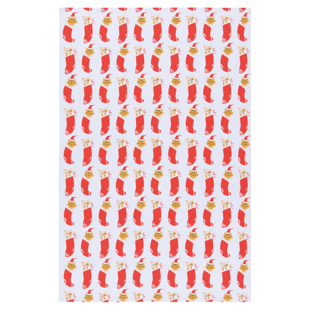 Let it Meow dishtowel.