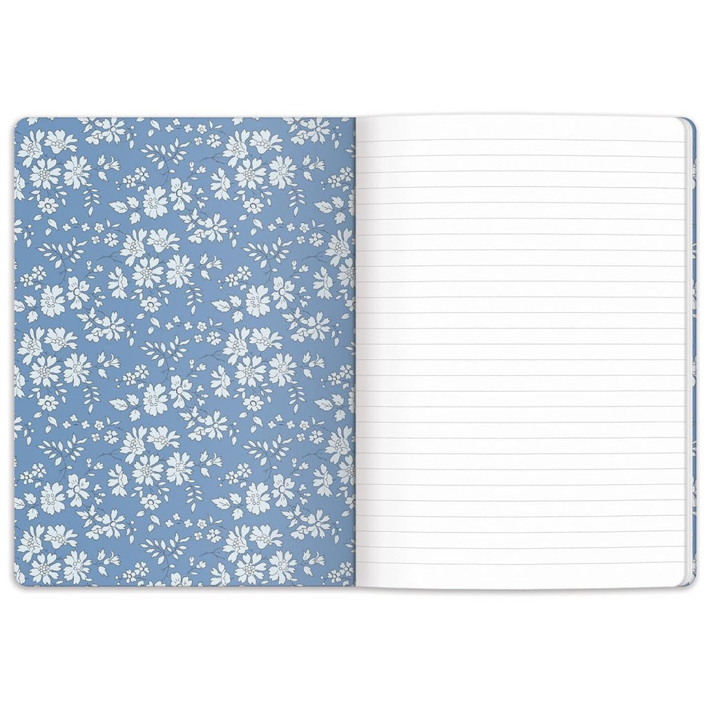 Liberty London Floral Writers Notebook Set inside second style.