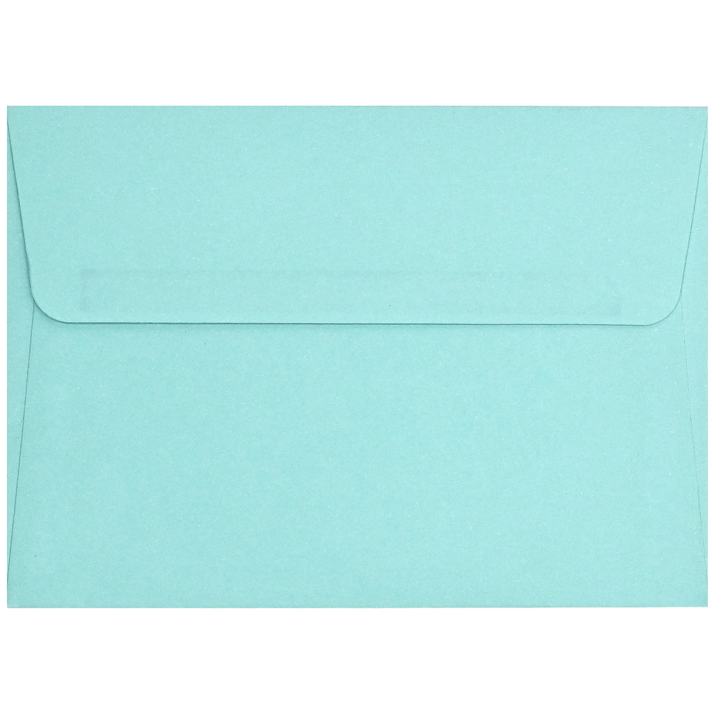 Light blue envelope.