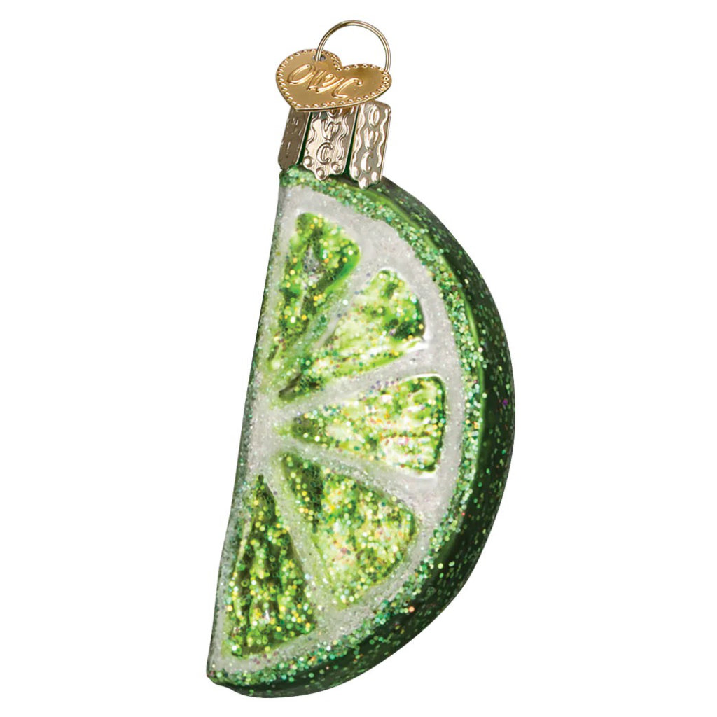 Lime Slice Ornament.