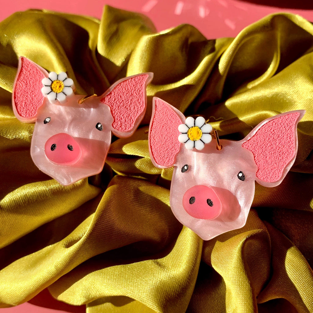 Little Piggies Earrings.