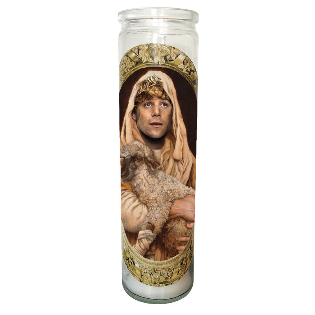 LOTR Samwise Celebrity Prayer Candle