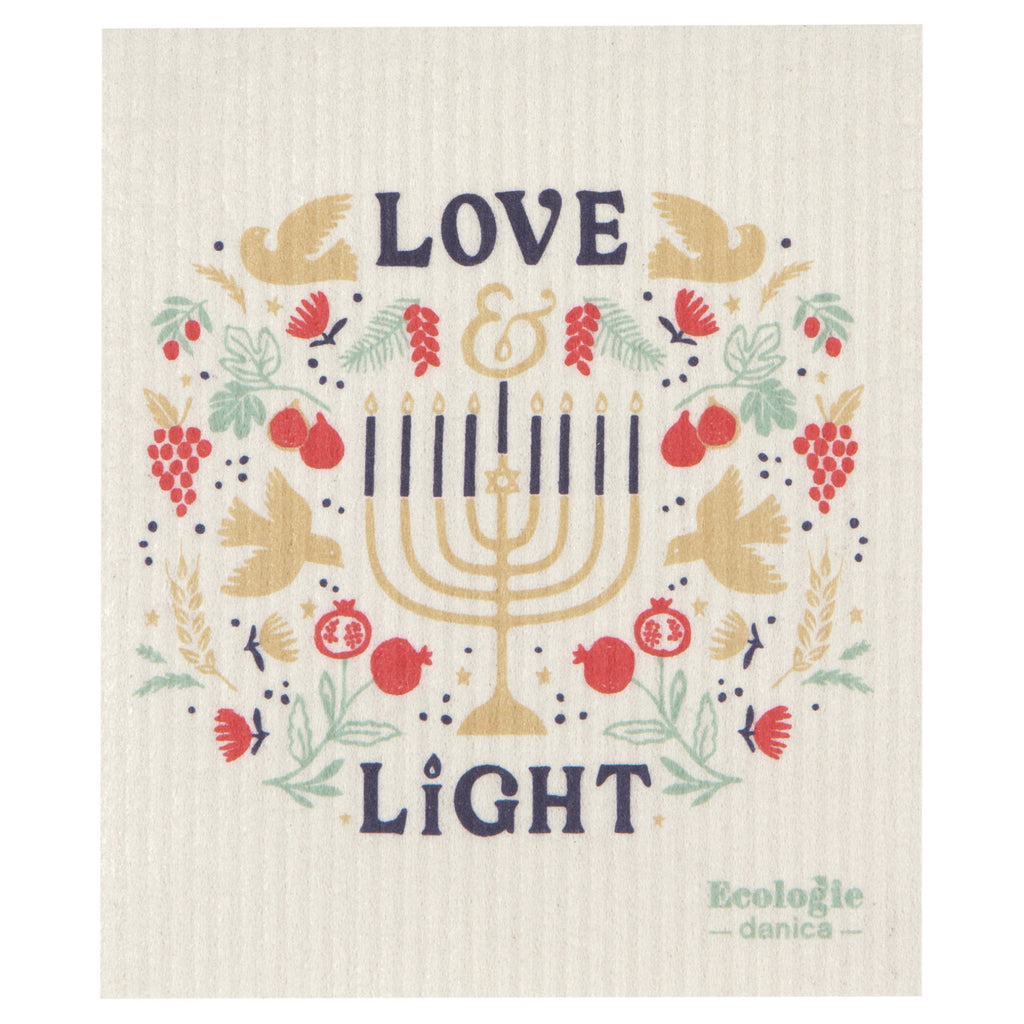 Love & Light Swedish Dishcloth