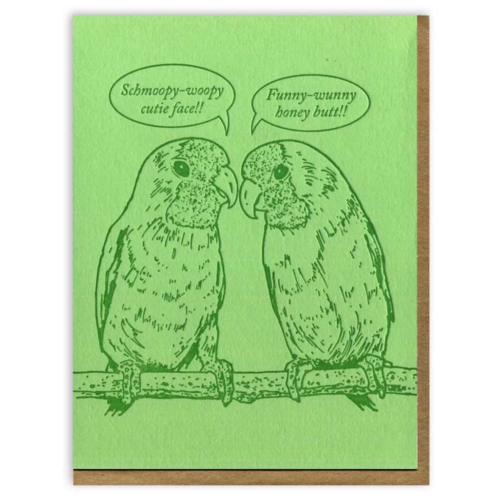 Love Birds Card.
