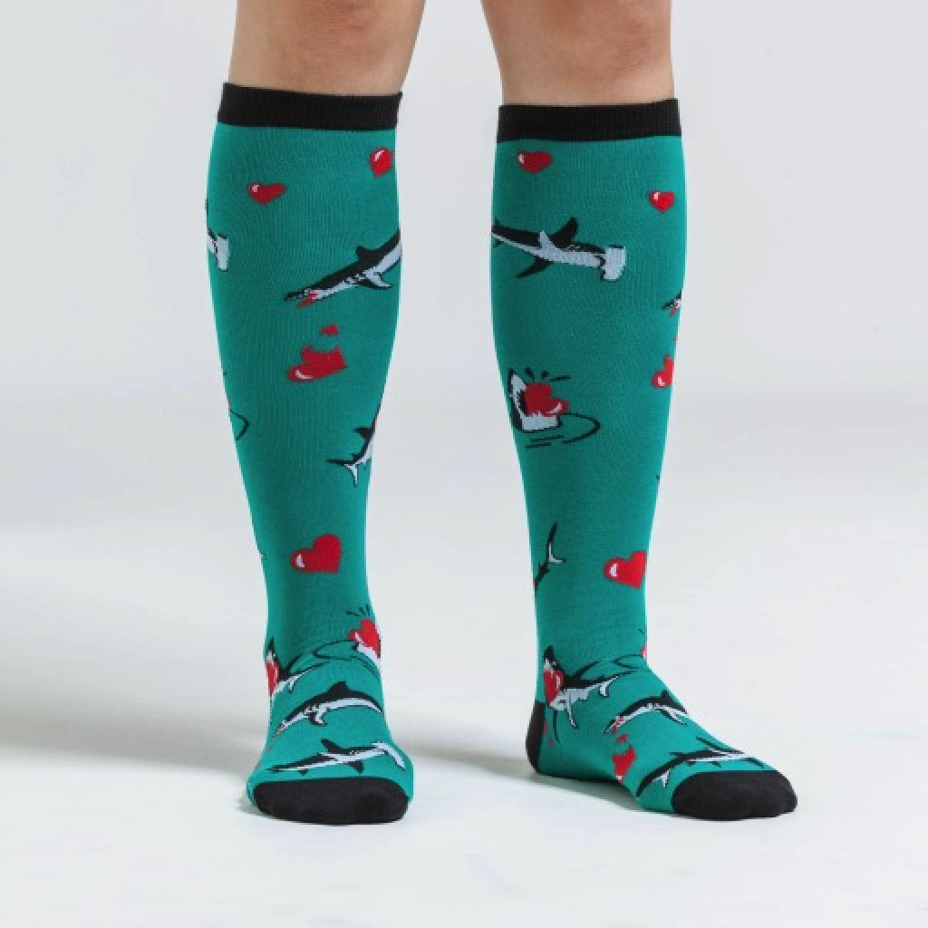 Love Bites Knee Socks front