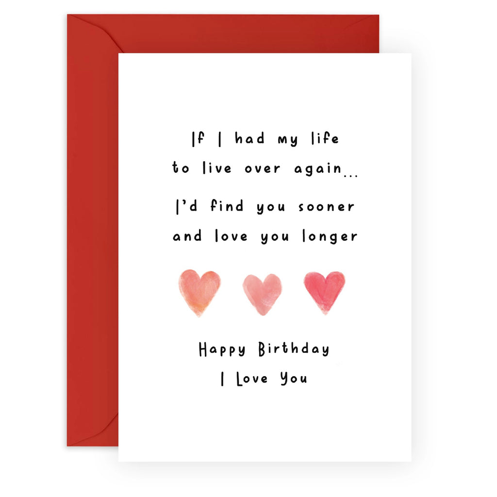 Love You For Longer Card
