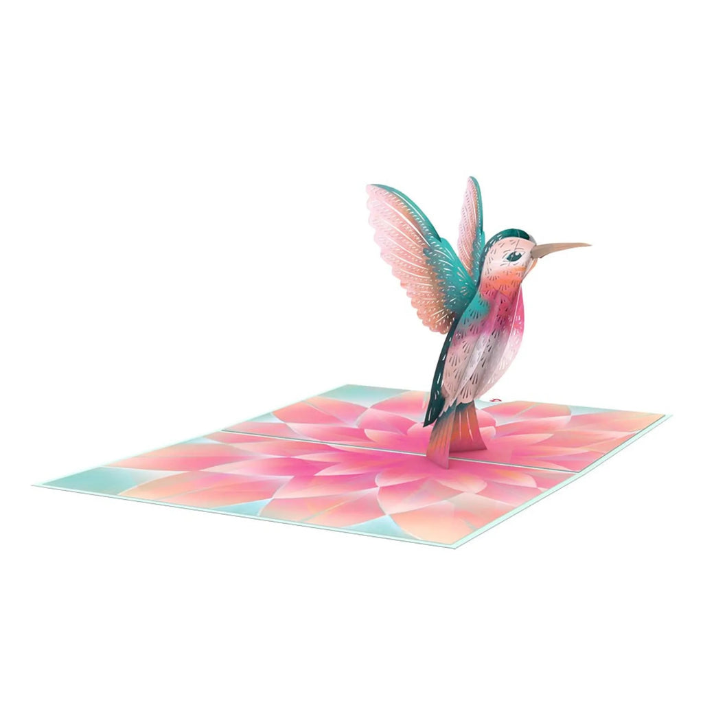 Lovely Hummingbird 3D Pop Up Card