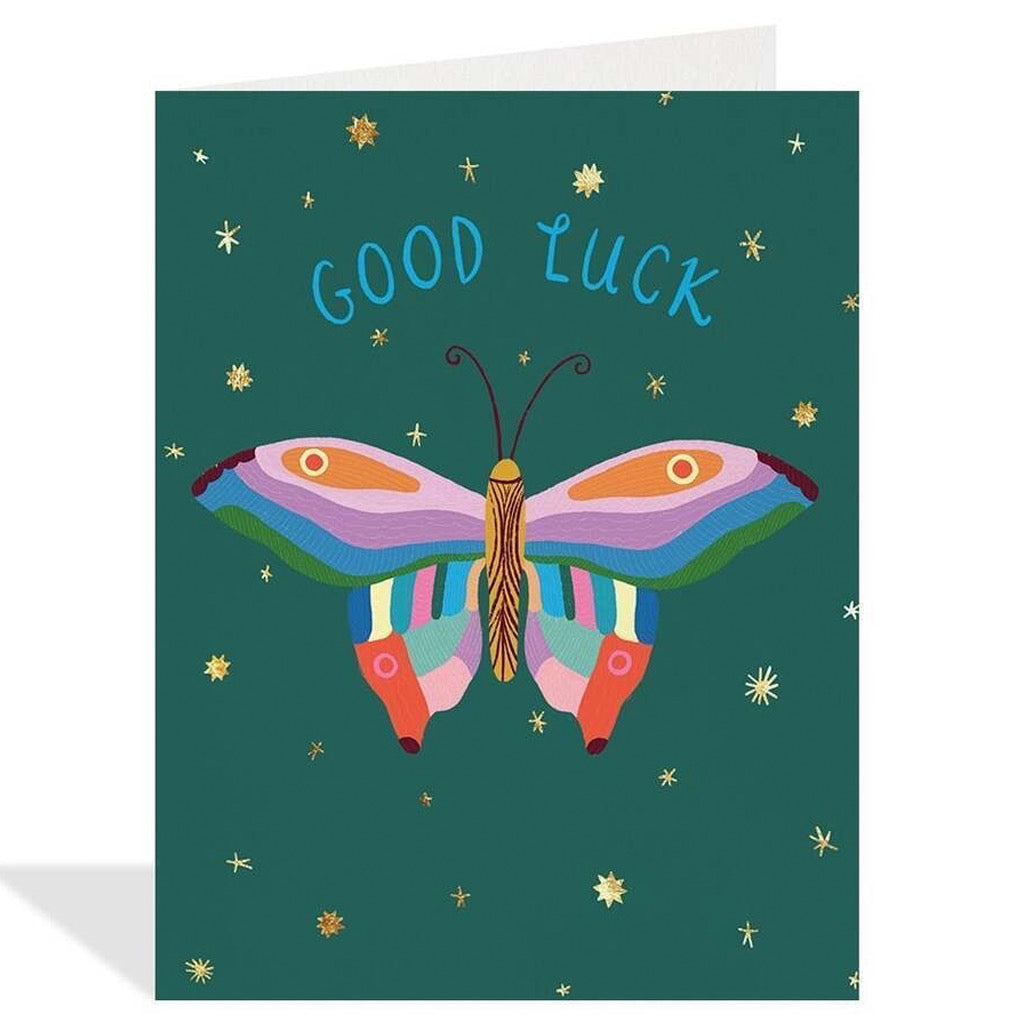 Lucky Butterfly Card.