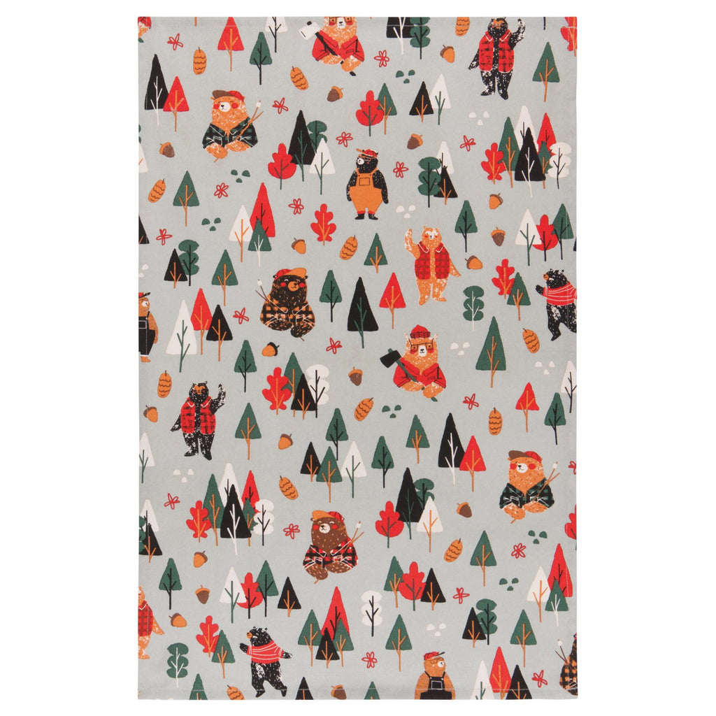 Lumbearjack Cotton Dishtowel.