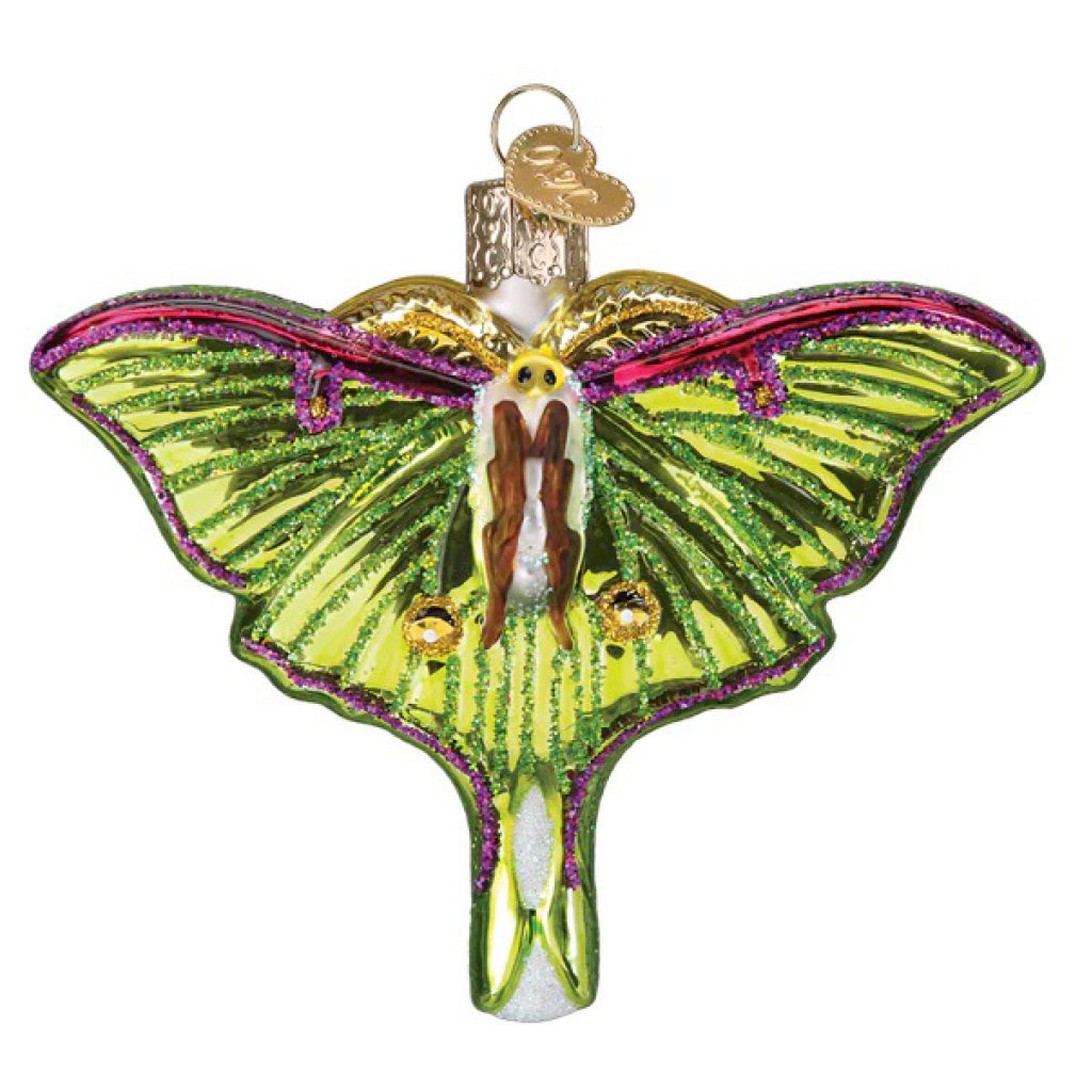 Luna Moth Ornament.