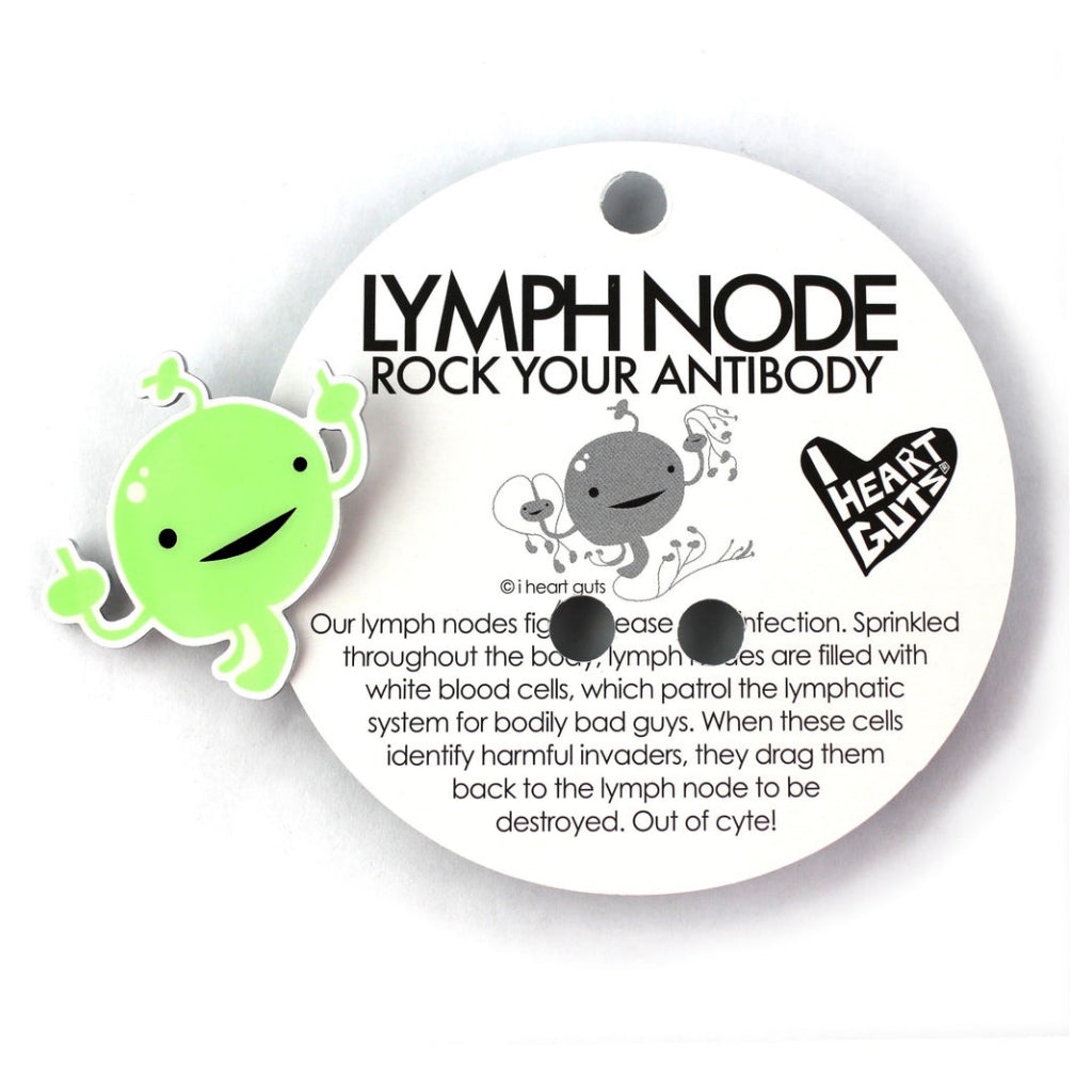 Lymph Lapel Pin Info