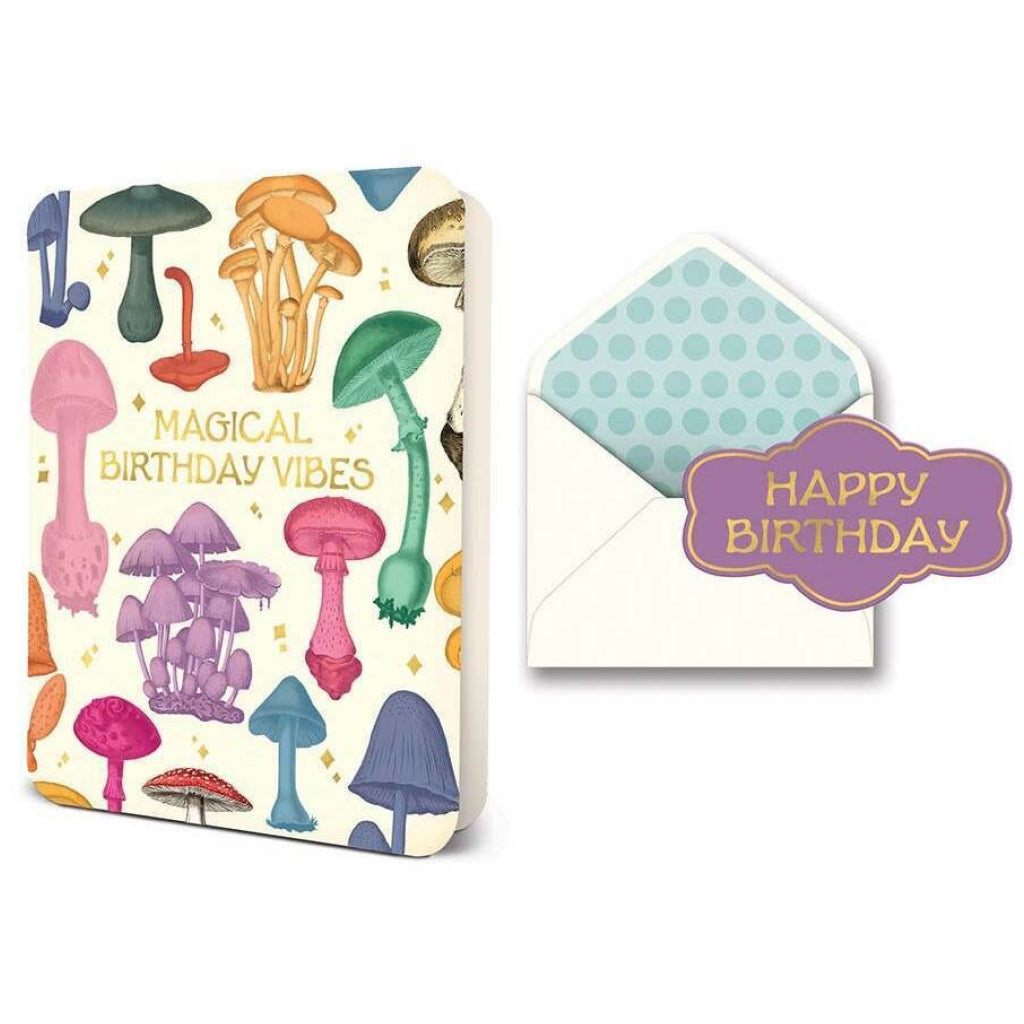 Magical Birthday Vibes Birthday Card.