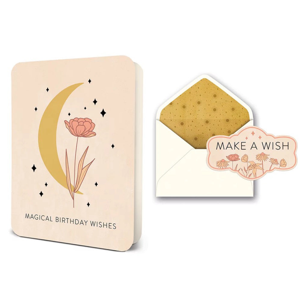 Magical Birthday Wishes Moon Card Set