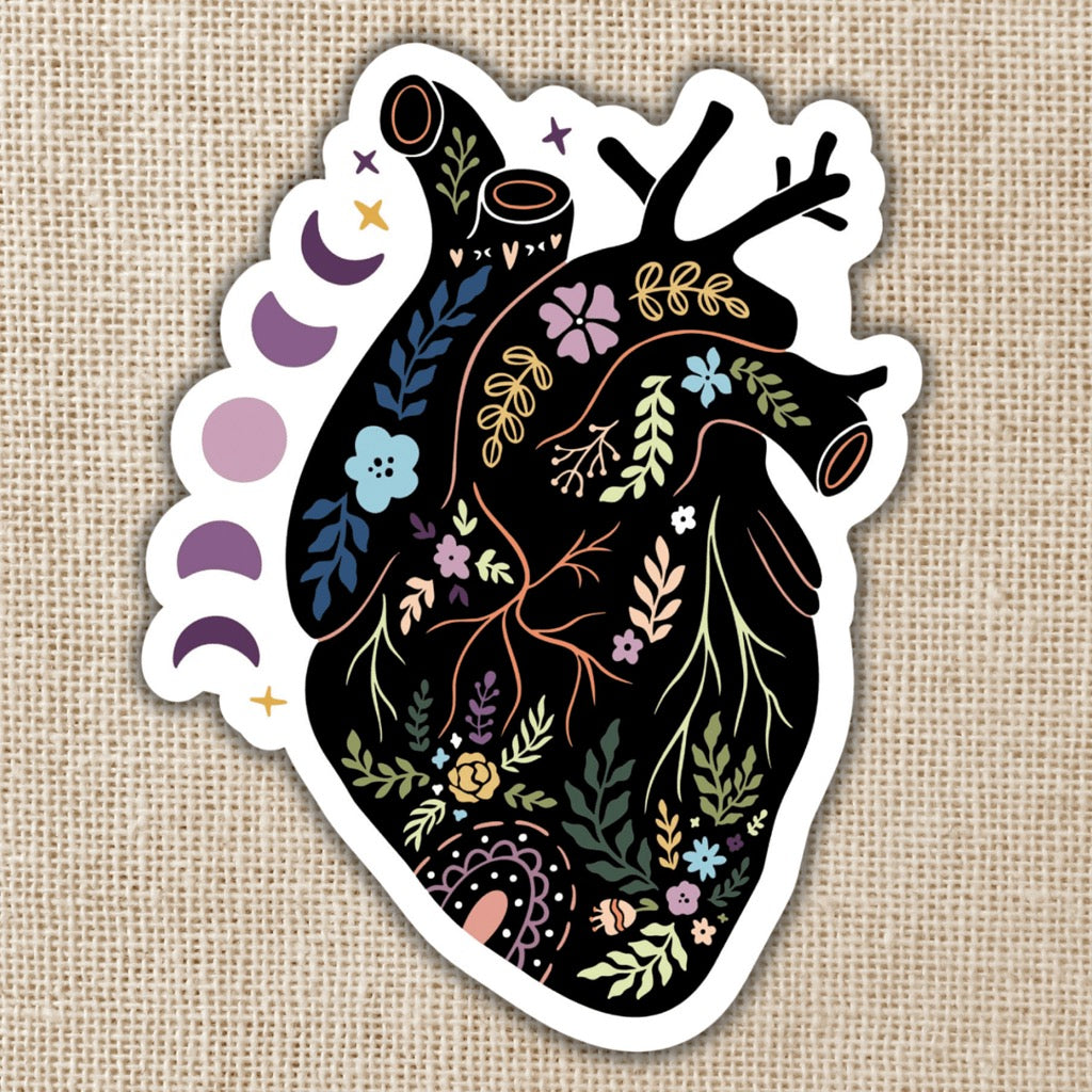 Magical Boho Heart Sticker