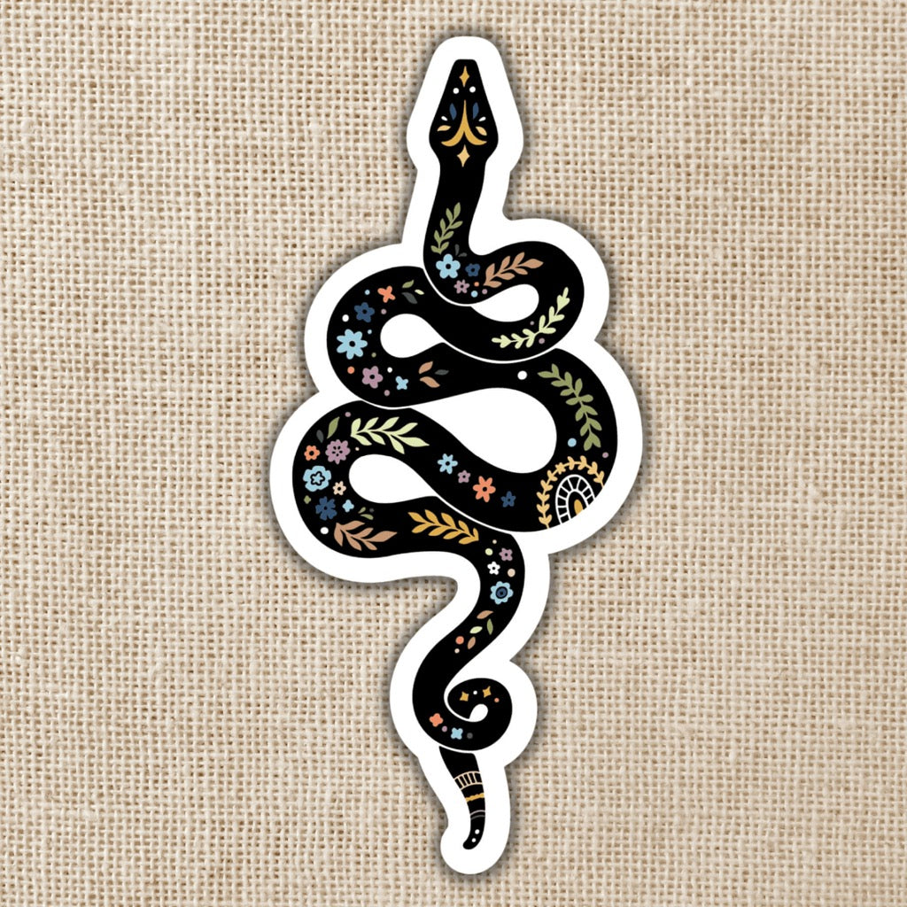 Magical Boho Snake Sticker