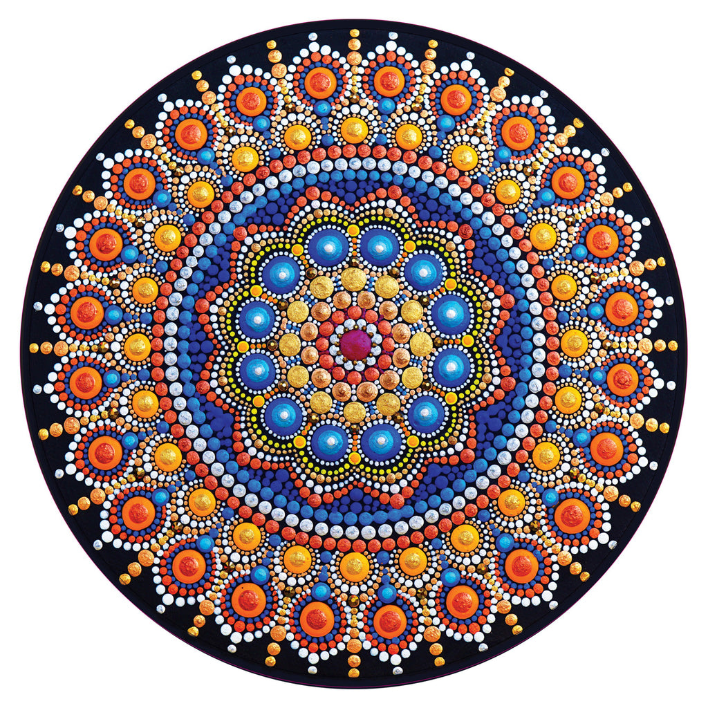 Magical Mandala Round Puzzle