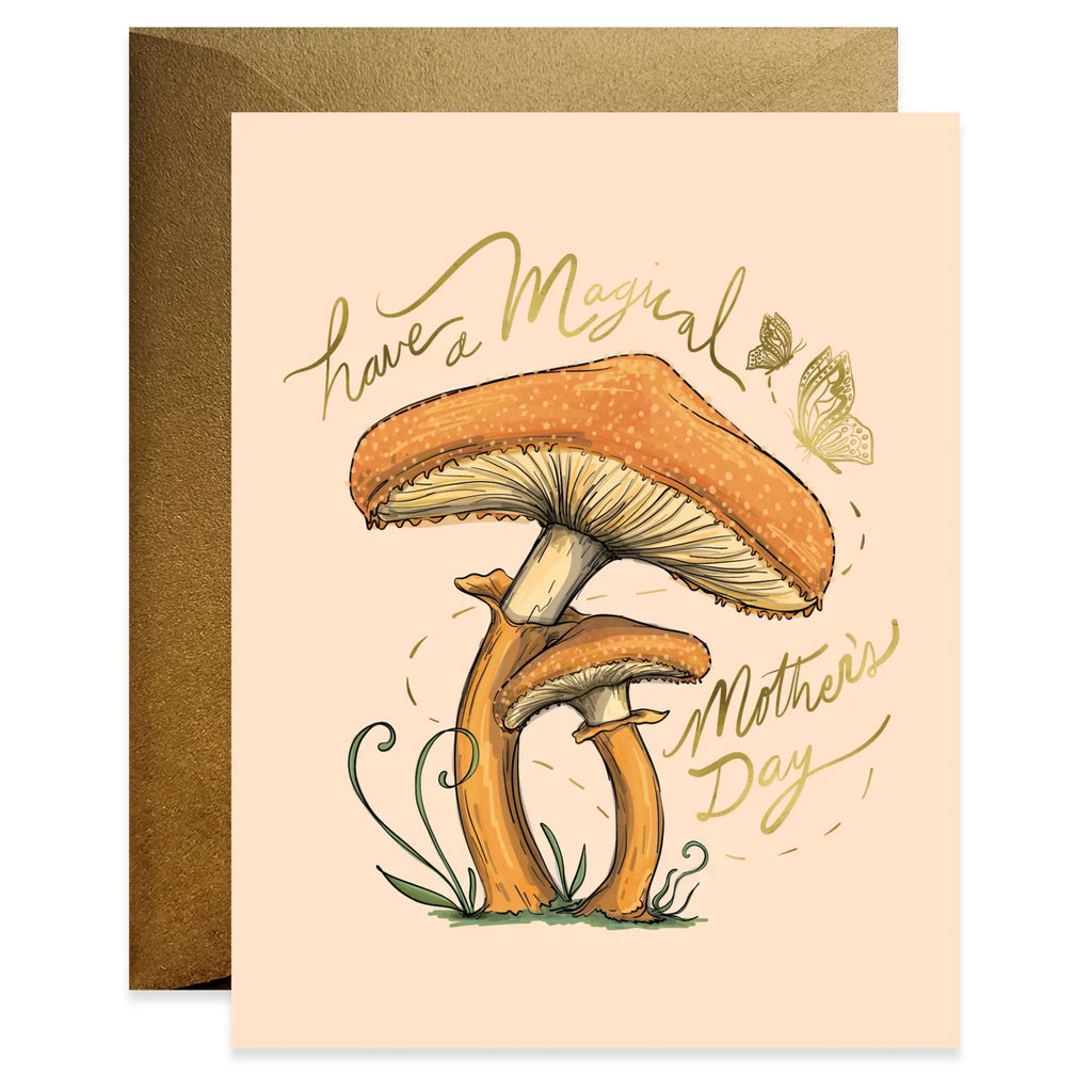 Magical Mothers Day Mushroom Card