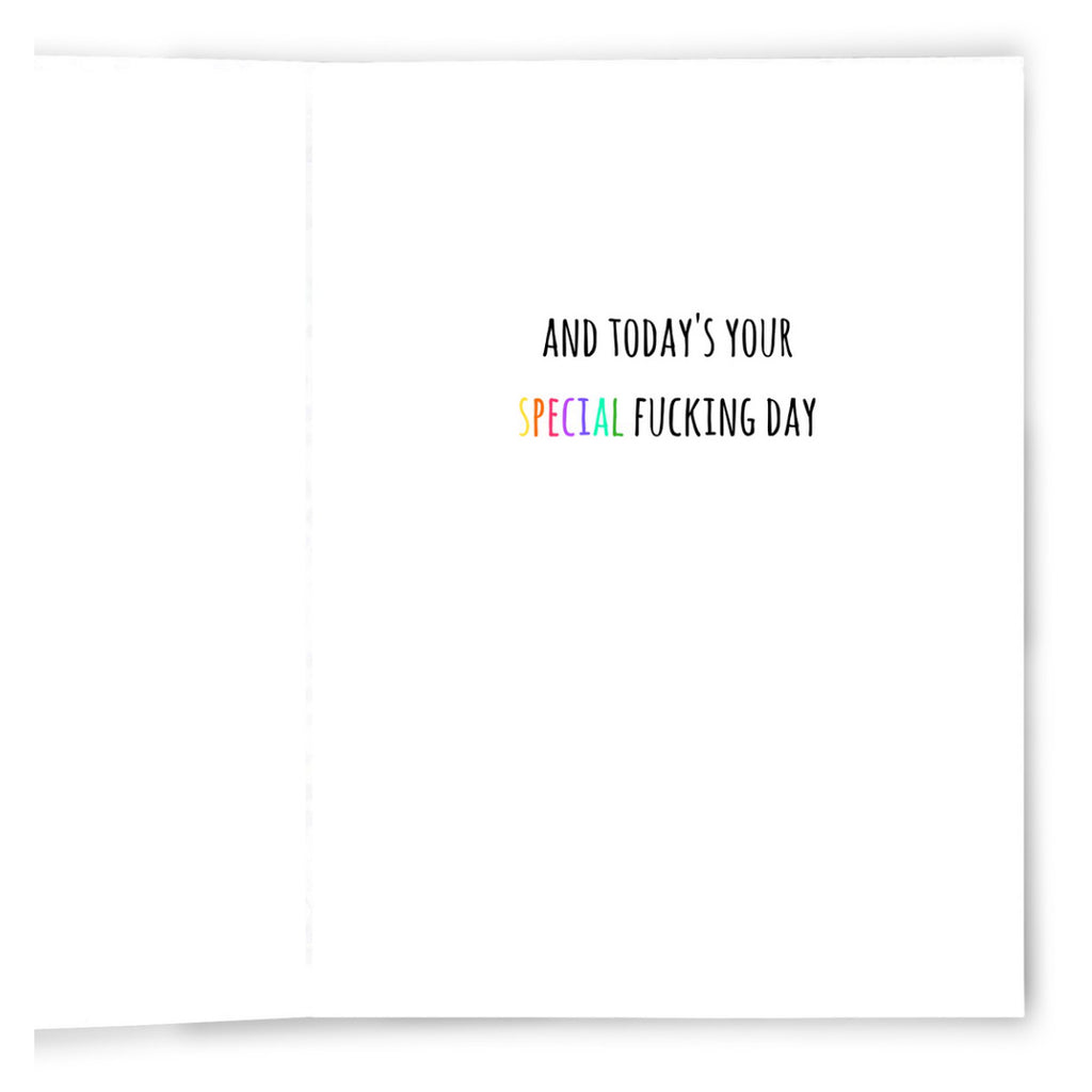 Magical Piece Of Shit Card Inside