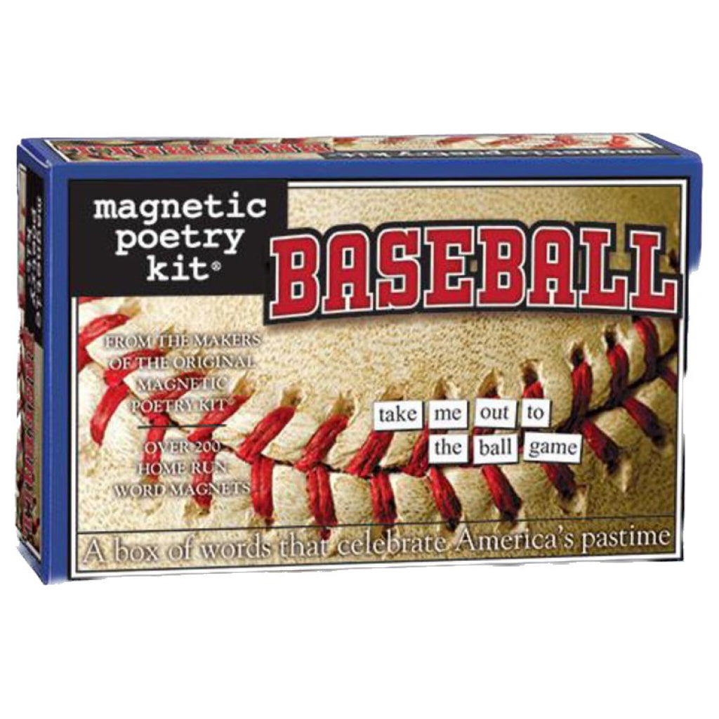 Magnetic Poetry Baseball.