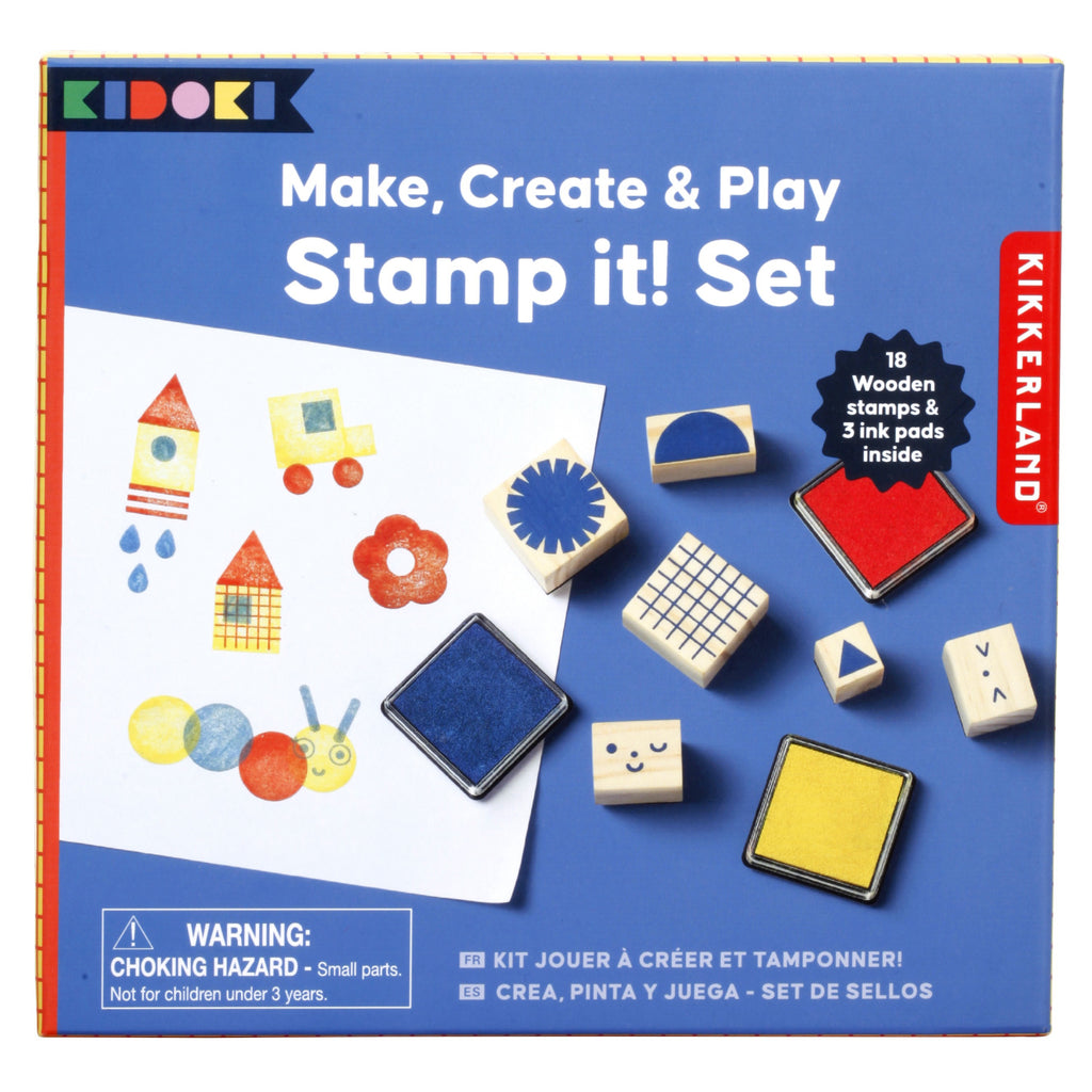 Make Create  Play Stamp It Packaging
