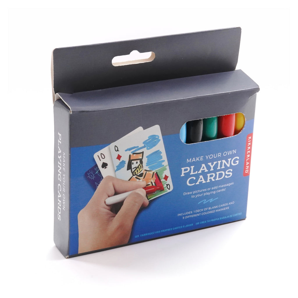 Make Your Own Playing Cards Packaging
