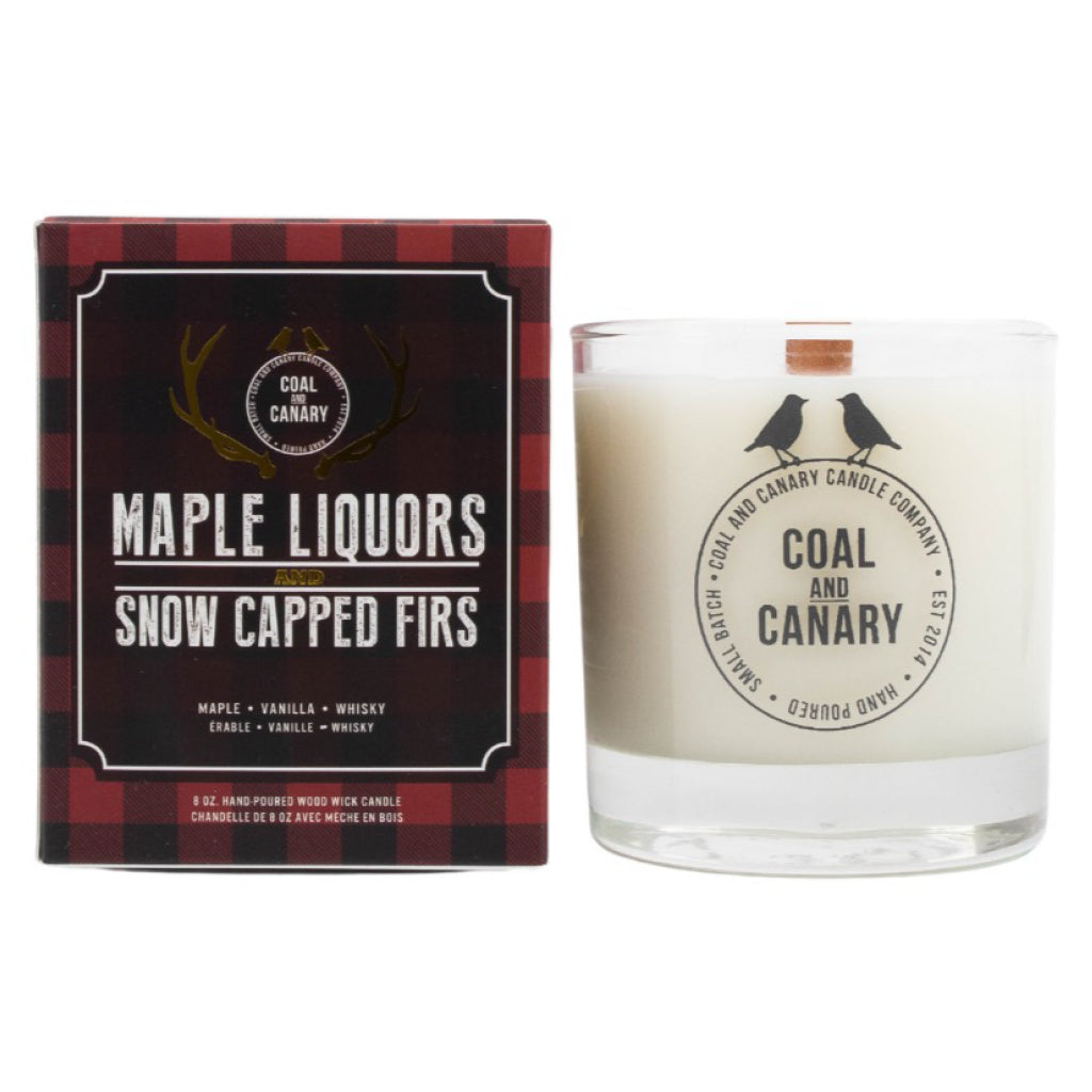 Maple Liquors and Snow Capped Firs Candle