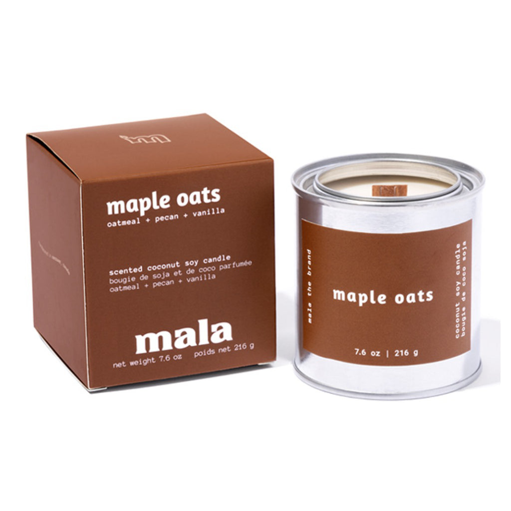 Maple Oats Candle