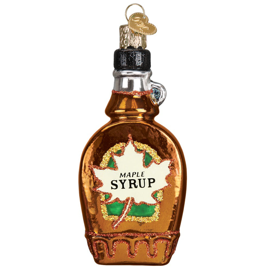 Maple Syrup Bottle Ornament
